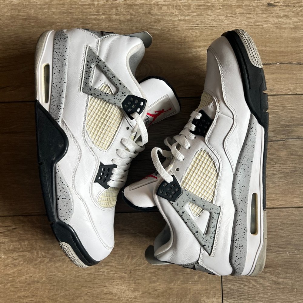 Air Jordan. 4 Retro 'White/Cement'